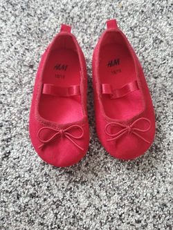H&M Baby Girl Flats Size 18/19