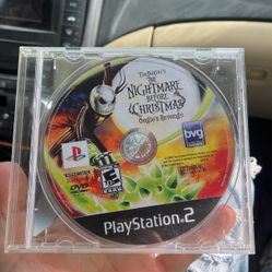 nightmare before christmas ps2