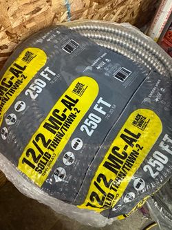 New MC Metal clad cable 12/2
