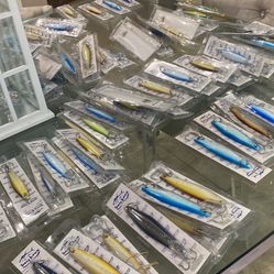 Eighty Five (85) Tady Lure's-4/0's / A2's / 9's & a couple 45'-ALL for $775.00