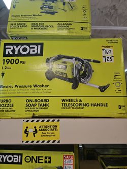 Ryobi 1900 psi power washer