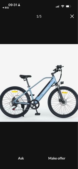 74.5 Miles Torque Sensor Hydraulic Disc Brake Commerter Ebike