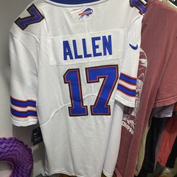 Josh Allen   New Stitched Jersey  Shipping Available $3.49 at check out.  Size Large Or XL  Located in Pompano beach, fl