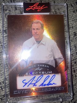 Nick Saban Auto
