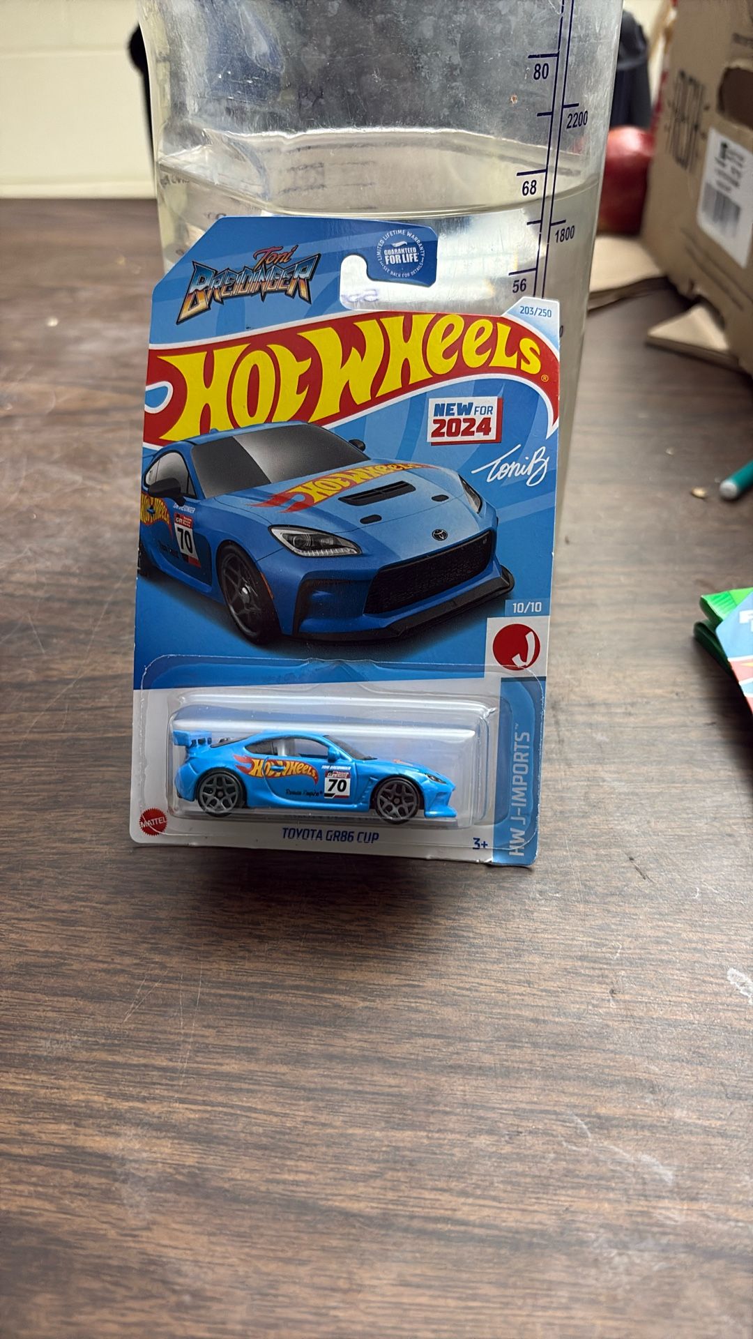 Hot Wheels Toyota GR86 Cup (Blue) HW J-Imports 10/10, 230/250, Tony Br