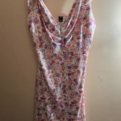 Floral mini dress