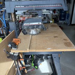 Craftsman 10” Radial Arm Saw w/ Stand