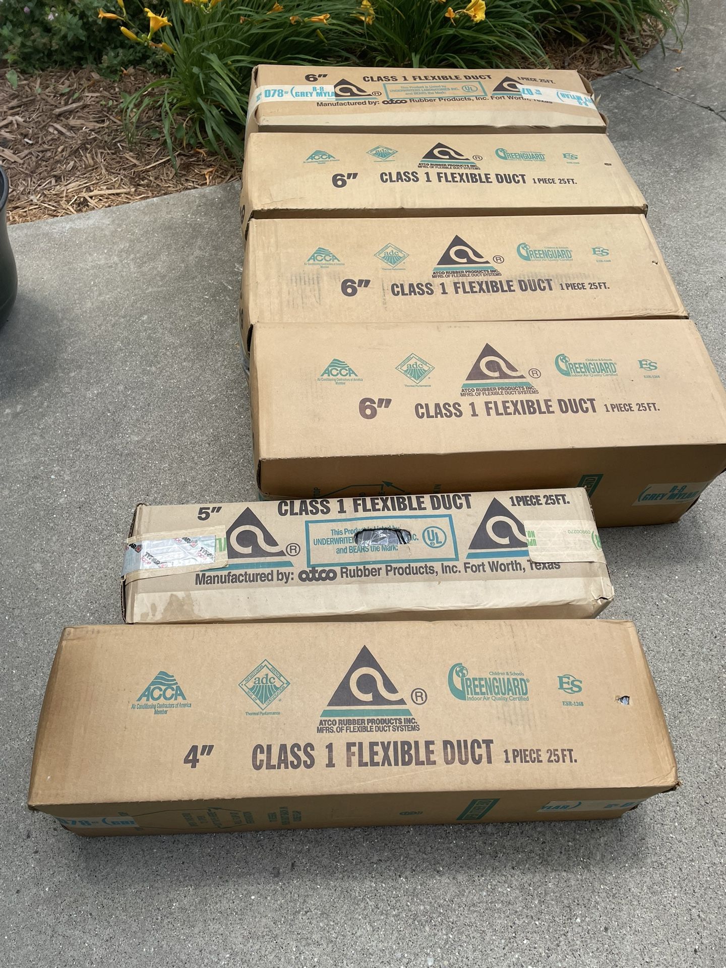 Flexible Class 1 Insulated Heat Duct & Fittings