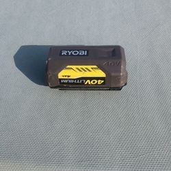 Ryobi 40V Lithium Battery