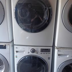 LG Lavadora Y Secadora Electrica 
