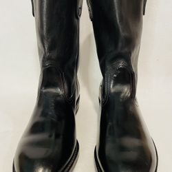 Hy-Test TUFGUM - 11” Tall Black Steel Toe Oil Resistant Work Boot Size 9.5-New!i