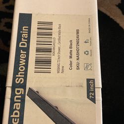 Webang shower drain 72 inch