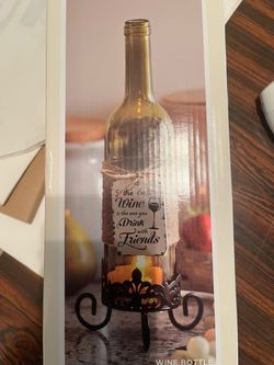 Wine bottle nightlight