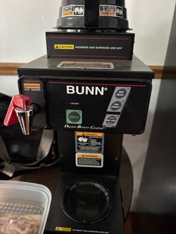 Bun, commercial, coffee maker