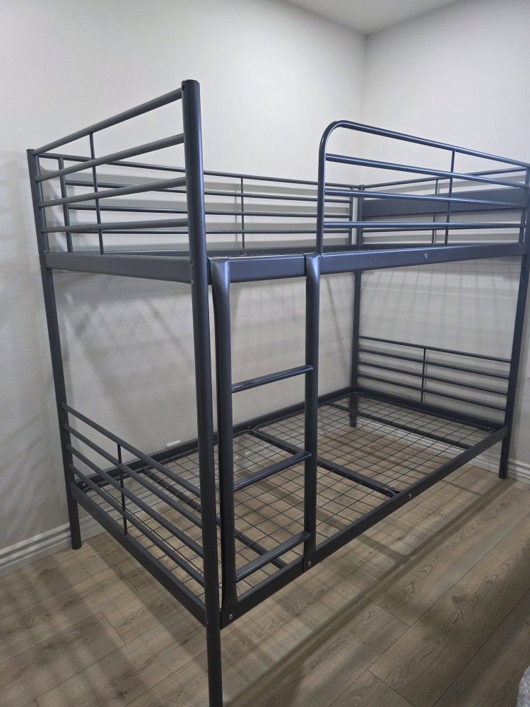 Twin Bunk Bed, IKEA Svarta, Excellent Condition