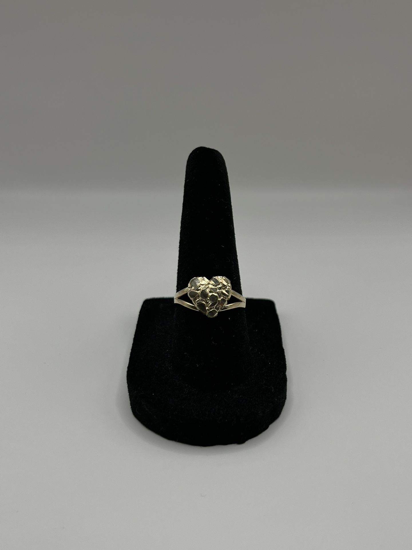 14k Gold Nugget Ring