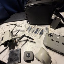 Dji mini pro 3 with many extras low use