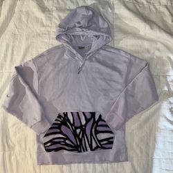 Womens Power Monarch Puma Hoodie Size Xs Purple 