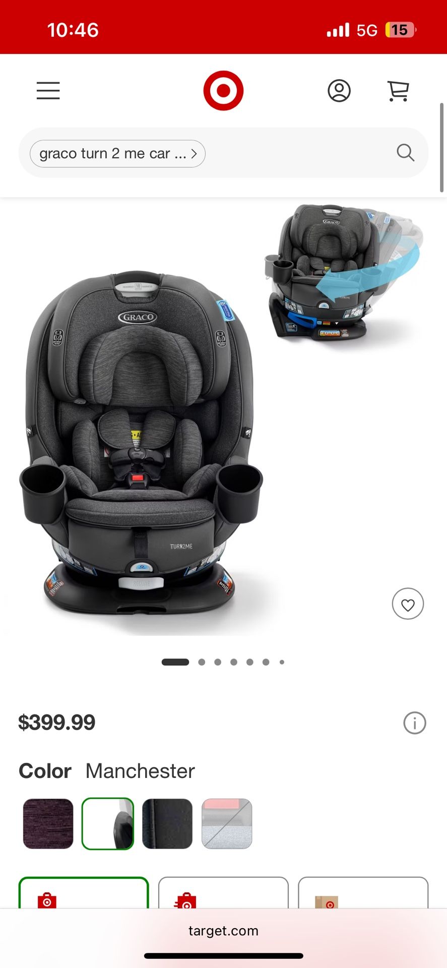 Graco Turn2Me Car Seat