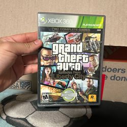 GTA Episodes from Liberty City Xbox 360 (CIB)