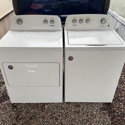 WASHER AND DRYER SET WHIRLPOOL LAUNDRY 
