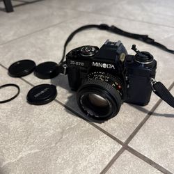 Minolta X570 Slr Film Camera 