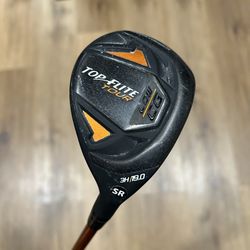 Top Flite Tour 3 Hybrid 3H 19° Aldila NVS 75g Senior Graphite Mens RH Golf Club