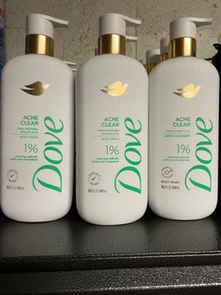 Dove Acne Clear Body Wash $5 Each