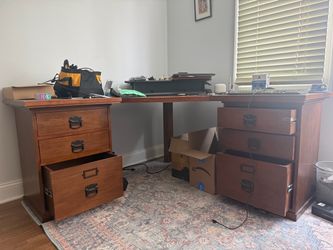 Pottery Barn Corner Desk