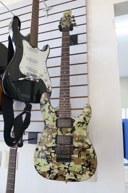 Schecter Diamond Series C-1 FR Camo Electric Guitar