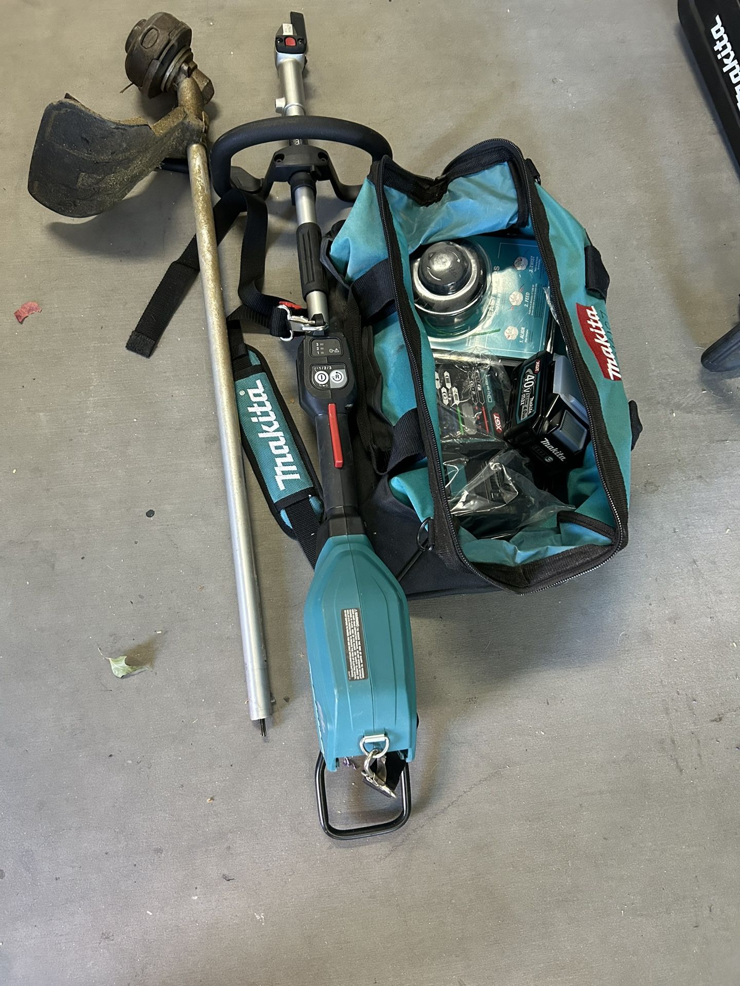 Makita 40v Max Power Head With Weed Water Attachment