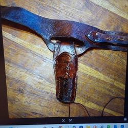 Leather Belt Holster #1 - $60