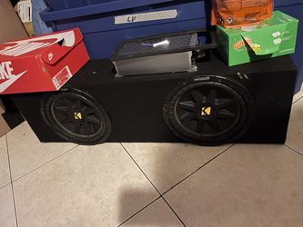 10” Inch Kickers With 1500 Boss Amp 