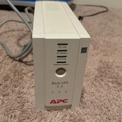 APC Back UPS CS 500