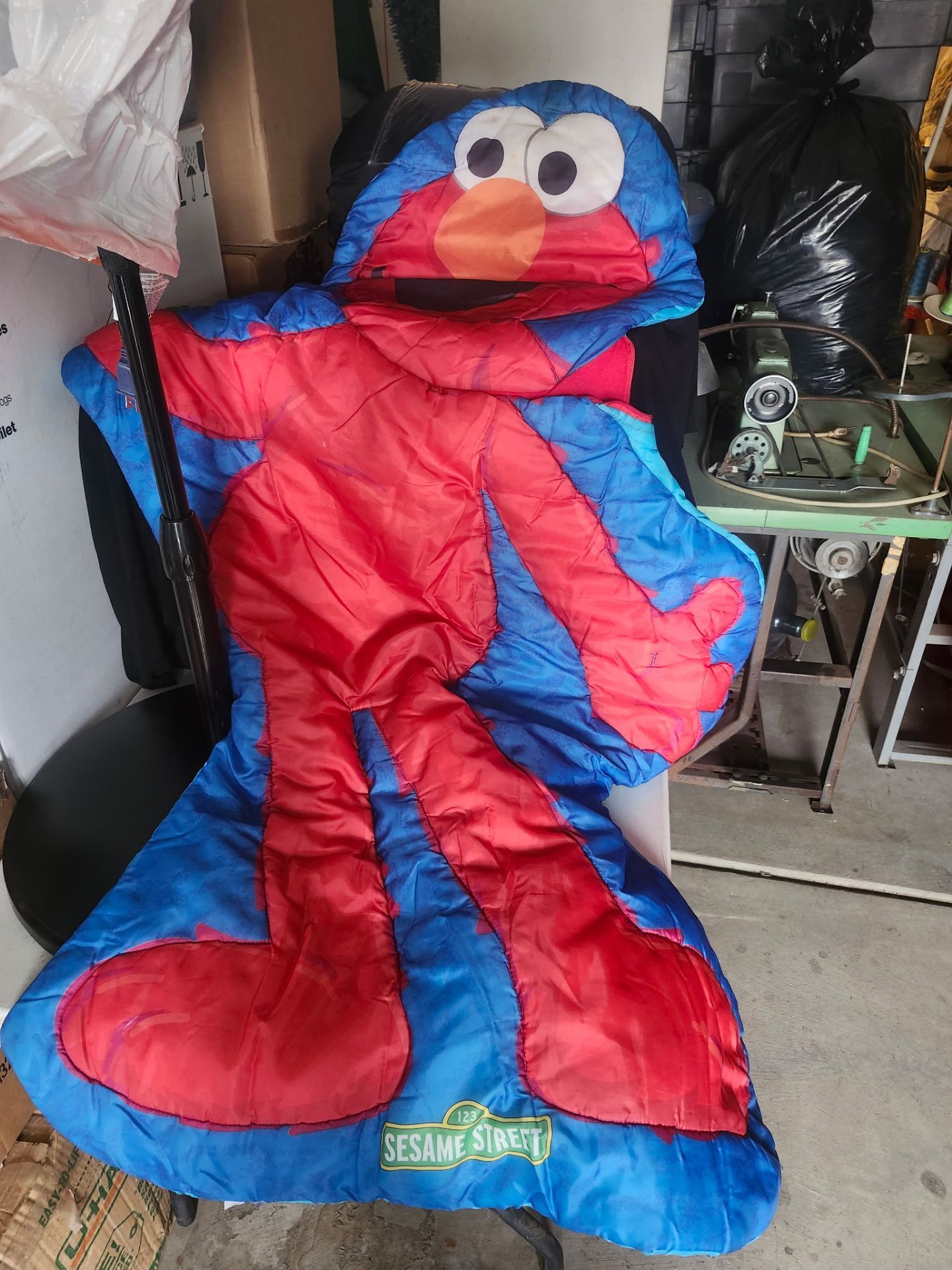 Elmo sleeping bag
