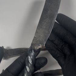 Railroad Spike Cleaver