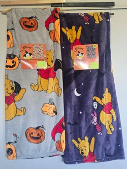 🎃 Winnie The Pooh Halloween Blankets 🎃