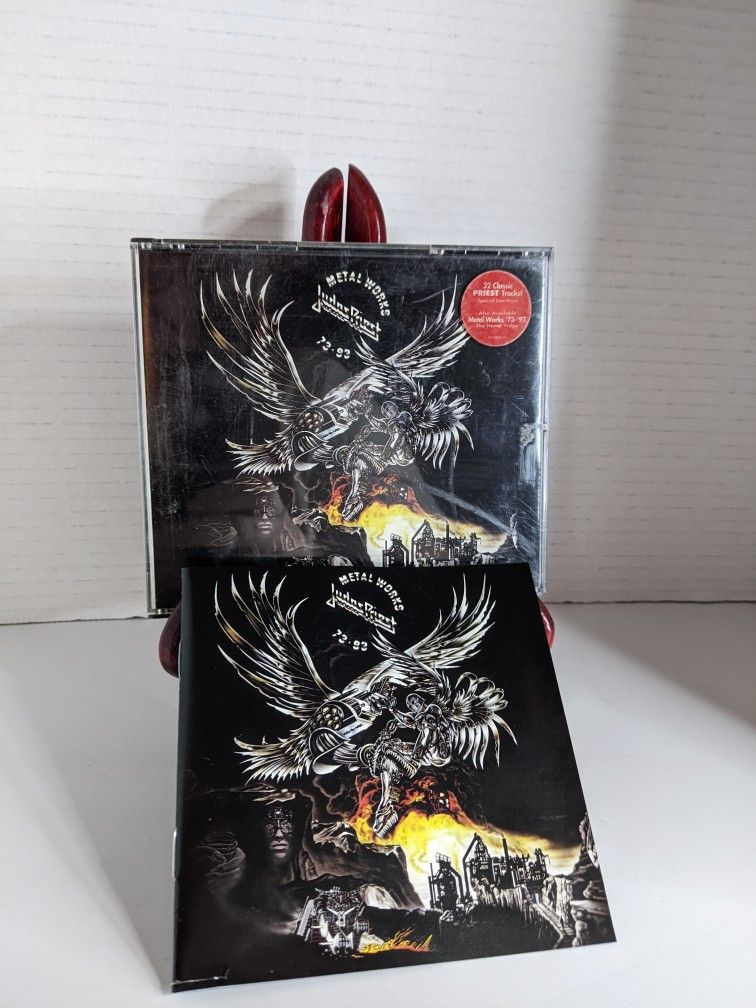 Judas Priest Metal Works "73 " 93 " Double CD Album With Booklet 