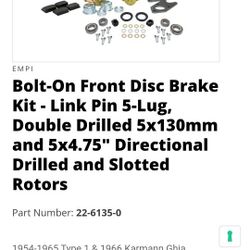 Empi Front Disc Brakes