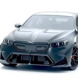 Hoods Scoops BMW 5-Series M5 i5  G60 G90 2024 2025 2026 Vented  Real Carbon Front Engine Bonnet Hood 24 25 26 Cofre Fibra De Carbono