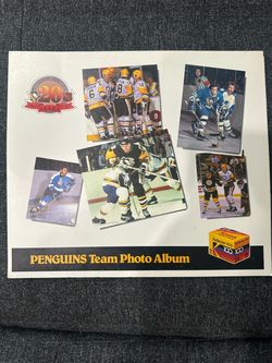 1(contact info removed) PENGUINS KODAK Photo Album Complete NOT Separated Mario Hardest ROOKIE