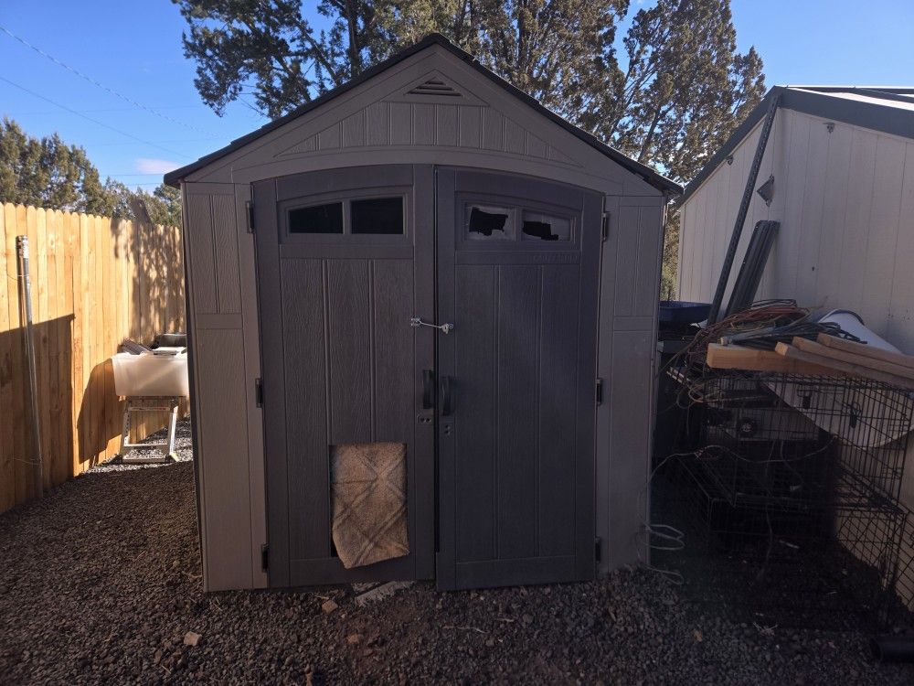 5x7 Craftsman Shed