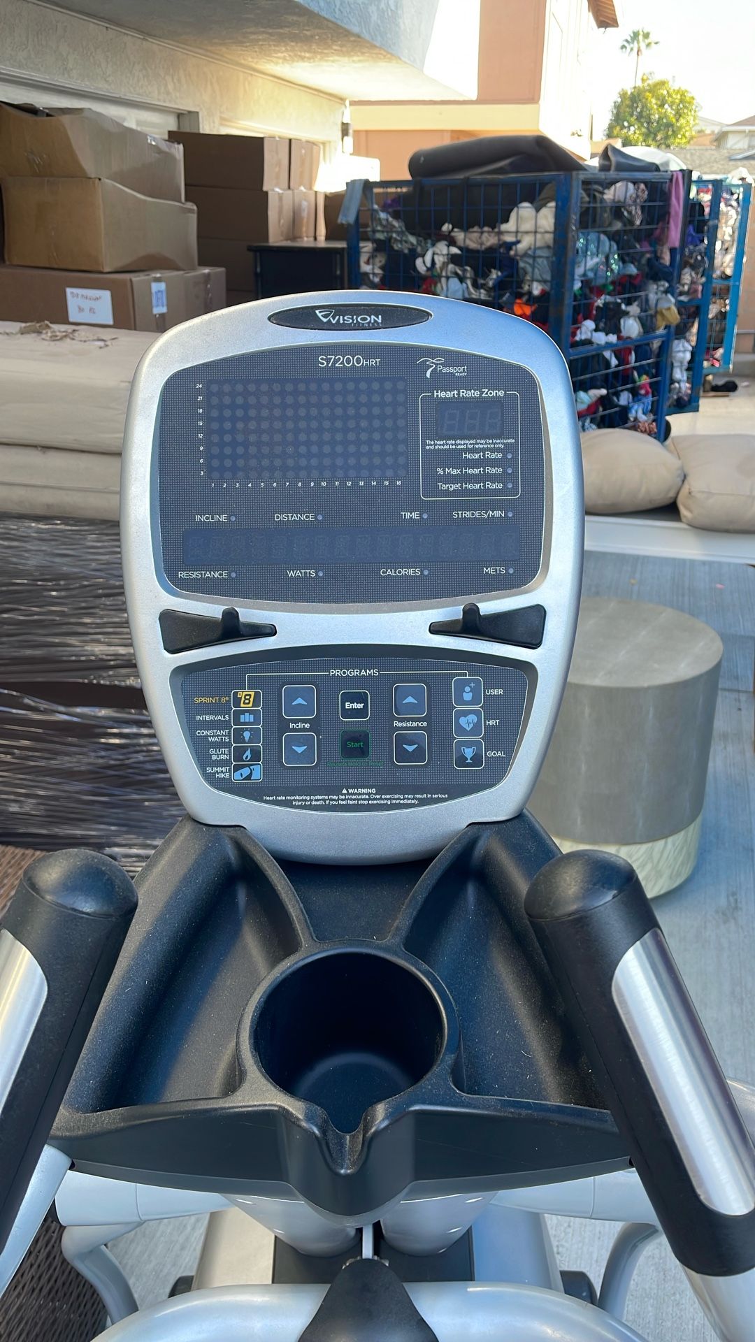 Elliptical bike
