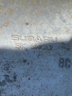 Muffler stock Subaru
