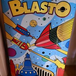Vintage Schylling Blasto Pinball Tabletop Game