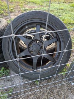 4 17in Konig wheels and tires
