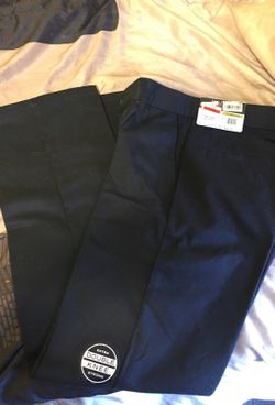 Boys blue uniform pants.