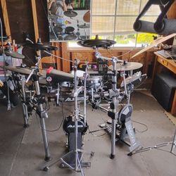 Akesus Mk 1) Electronic Drum set ,It's Awesome .