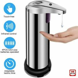 Touchles Sanitizer & Soap Dispenser 