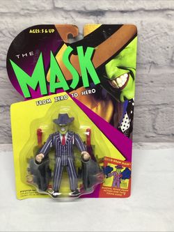 The Mask~ From Hero to Zero - Killin Time Mask Vintage 1995 Figure Kenner